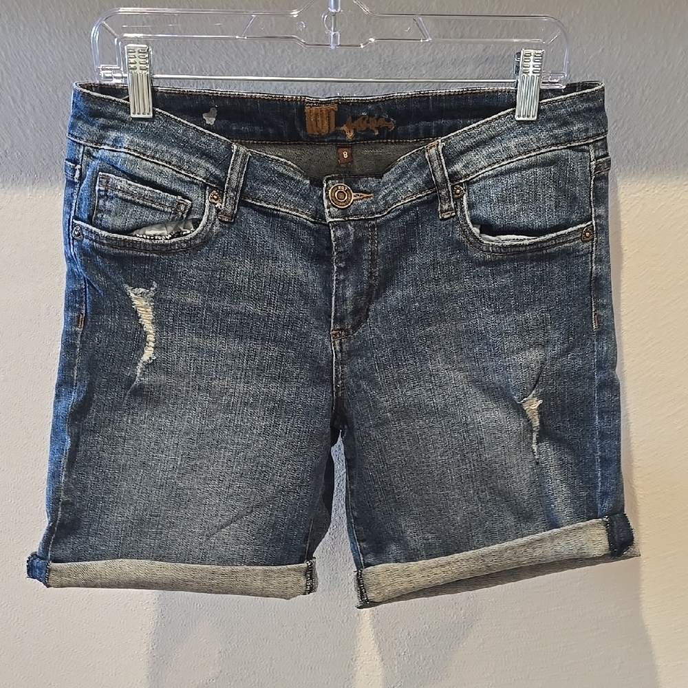 Kut from the Kloth Blue Jean Shorts